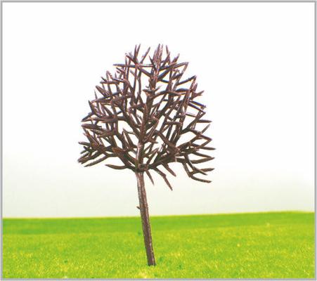 China B9550 N Gauge trein lay-out miniatuur Model bomen langs de weg groene kunststof Street bomen 9,5 cm leverancier