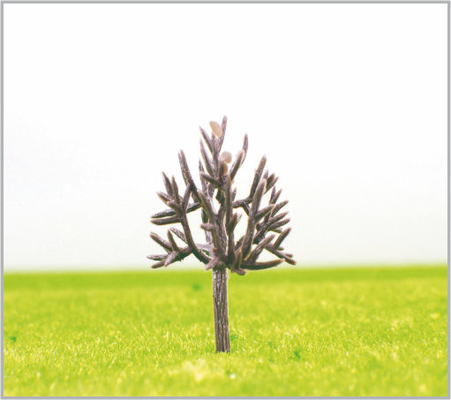 China B4020 N Gauge trein lay-out miniatuur Model bomen langs de weg groene kunststof Street bomen 4 cm leverancier