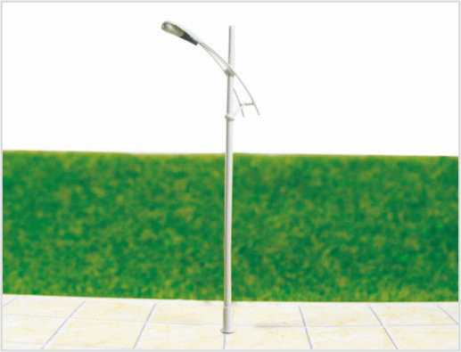 China T29 Aangepaste 6V Single-hoofd straat verlichting Plastic Model Lamp Post voor Railroad lay-outs 8,5 cm leverancier