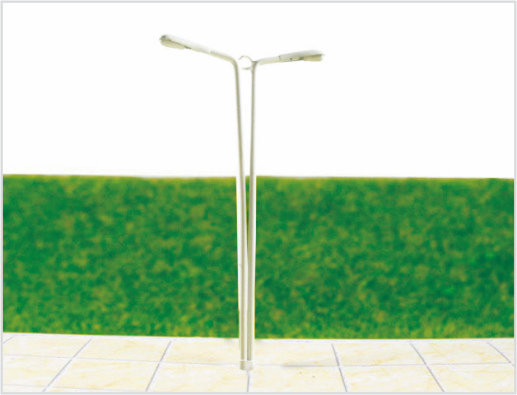 China T35 Aangepaste 6V lichtgevende licht Street schaal Model lantaarnpaal 9,5 cm voor HO trein lay-out leverancier
