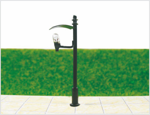 China T38 OEM N schaal trein lay-out verlichting Street Model Lamp Post 4,5 cm leverancier