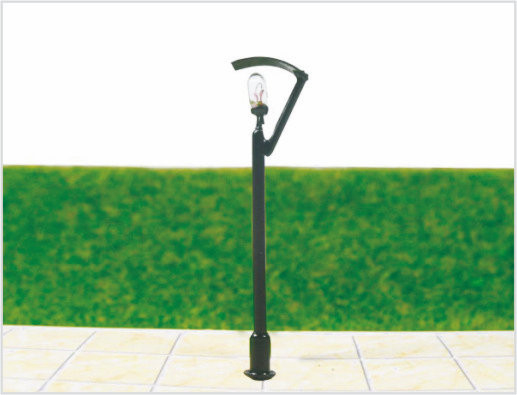 China Zie OEM N schaal trein lay-out verlichting Street Model Lamp Post 4,5 cm leverancier