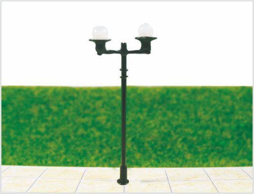 China T47 de Schaal Modellantaarnpaal 6.5cm van de Douane6v Lichtgevende Straat voor HO-Treinlay-out leverancier