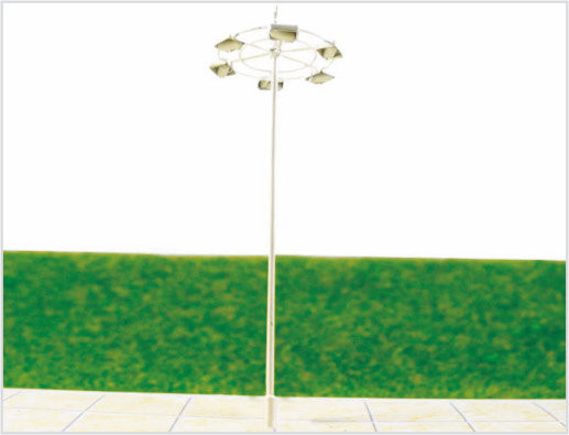 China T55 Aangepaste 6V lichtgevende Street schaal Model lantaarnpaal 13 cm voor HO trein lay-out leverancier