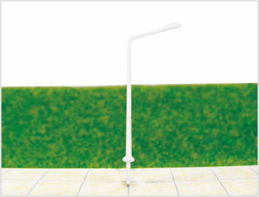 China ML1000 Aangepaste 6V Single-headed tuin lichten Plastic Model lantaarnpaal voor Railroad lay-outs leverancier