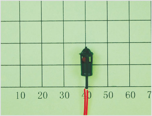 China T1702 Aangepaste 6V Billboard Street kunststof schaal Model lantaarnpaal voor HO Railway lay-outs 1.5 cm leverancier