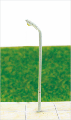 China T93 Aangepaste 6V twee-headed Street Plastic Model Lamp Post voor Railroad lay-outs 3.5 cm leverancier