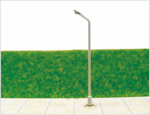 China T91 6V Billboard Street kunststof schaal Model Lamp posten voor trein lay-out 5 cm leverancier