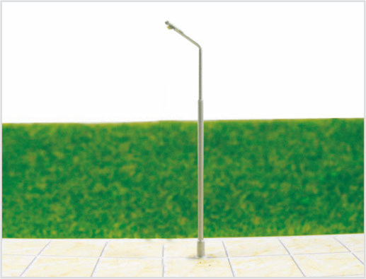 China T90 Aangepaste 6V twee-headed Street Plastic Model Lamp Post voor Railroad lay-outs 7 cm leverancier