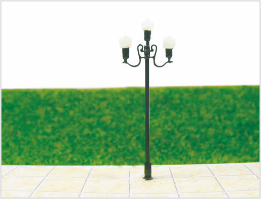 China T73 Aangepaste 6V lichtgevende Street schaal Model lantaarnpaal 7 cm voor HO trein lay-out leverancier