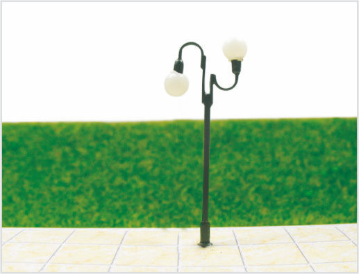 China T71 Aangepaste 6V lichtgevende Street schaal Model lantaarnpaal 6,5 cm voor HO trein lay-out leverancier