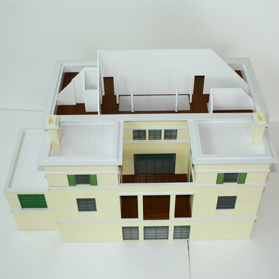 China De commerciële de Bouw Miniatuur Architecturale Houten Basis van de Modellenlay-out leverancier