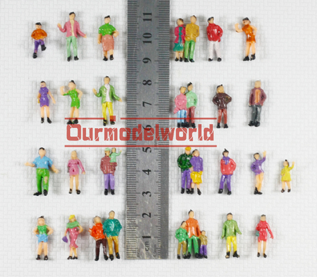 P87-25 stuntteam HO architectonische schaalmodel mensen geschilderd cijfers 2.0 cm leverancier
