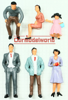 Openlucht Architecturale Schaal Modelmensen 5.5cm DIY Woon leverancier