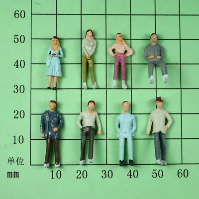 Het plastic Menselijke Houten Karton van de Cijfer Model2.5cm Binnendoos leverancier