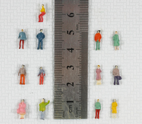 Architecturale de Schaal Modelmensen die van DIY het Wit van de Cijfersn Schaal zwemmen leverancier