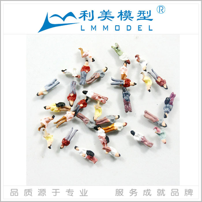 ABS van de Schaal Modelmensen van DIY de Architecturale Plastic Schaal van G 7.0cm Hoogte leverancier