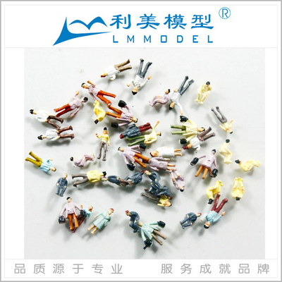 ABS van de Schaal Modelmensen van DIY de Architecturale Plastic Schaal van G 7.0cm Hoogte leverancier