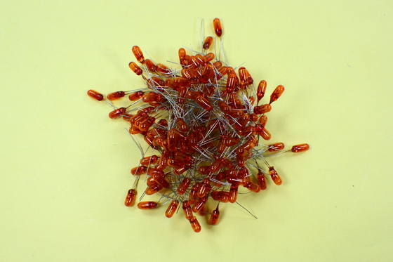 Gele Modelspoorweglampen 3mm 6.5V voor Doll Huis/van Ailroad Gebouwen leverancier