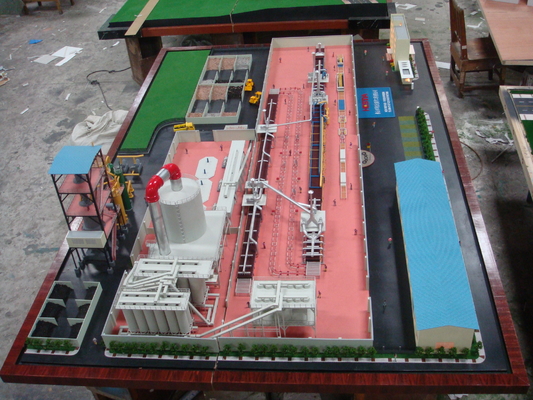 Plastic n-het Gebruik van het de Lay-outsland van de Schaal Modeltrein Urbanismemodellen leverancier