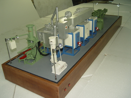 Topografische Lay-outs van de de Schaal Modeltrein van Ho van stads de Industriële Modellen leverancier