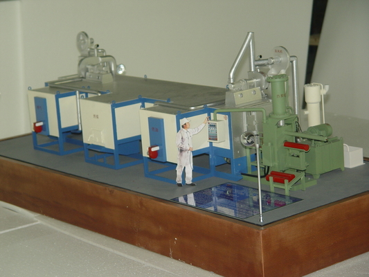 Het professionele Model de Lay-outs Architecturale Machine van het Treinspoor Model Maken leverancier