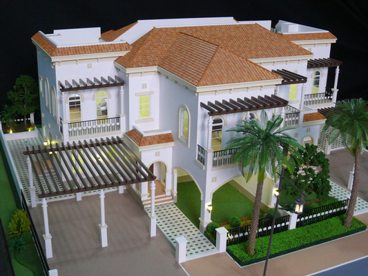 Miniatuur Architecturale Modelshobbies-treinenmodellen, het Commerciële Model van de de Bouwlay-out leverancier