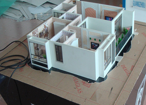 Mooie Binnenlandse Architecturale Modelmaker met Lijsttribune voor Huislay-out leverancier