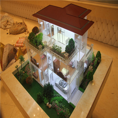 Mooie Binnenlandse Architecturale Modelmaker met Lijsttribune voor Huislay-out leverancier