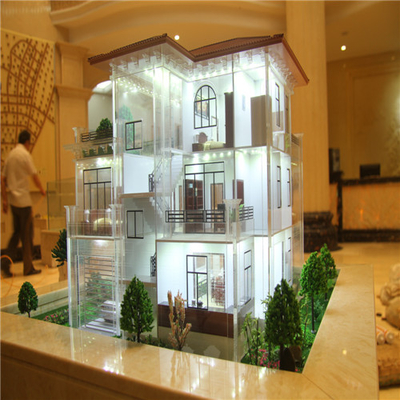 Mooie Binnenlandse Architecturale Modelmaker met Lijsttribune voor Huislay-out leverancier