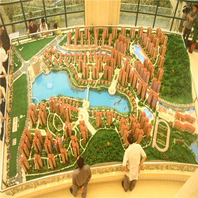 3D Mooie Architecturale Modelmaker Draagbaar voor Stadslay-out leverancier