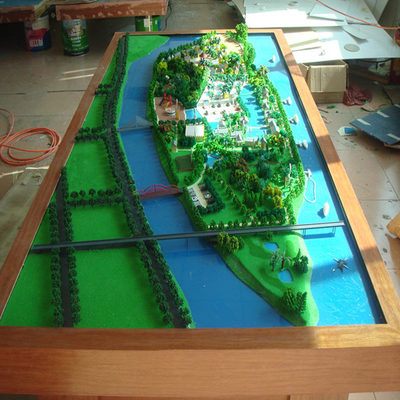 3D Mooie Architecturale Modelmaker Draagbaar voor Stadslay-out leverancier