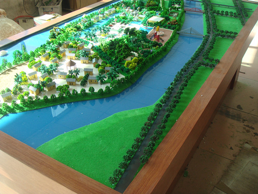 3D Mooie Architecturale Modelmaker Draagbaar voor Stadslay-out leverancier