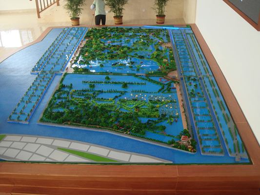 3D Mooie Architecturale Modelmaker Draagbaar voor Stadslay-out leverancier