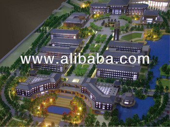 ABS Plastic Architecturale Modelmaker Duurzaam voor de Lay-out van de Gemeente leverancier