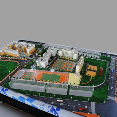 Miniatuur Architecturale Modelmaker Duurzaam voor de Openbare Basswood-Bouw leverancier