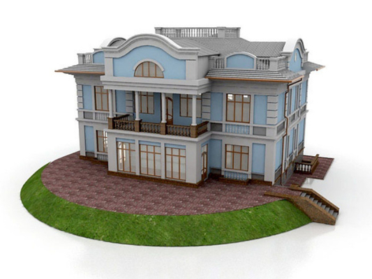 Woon Miniatuur Architecturale Modelmaker, Villa 3D Mooi Architecturaal Model leverancier