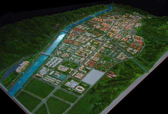 De Miniatuur Architecturale Modelmaker van strandvilla's, Toerisme die het Model Maken plannen leverancier