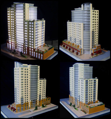 Miniatuur Architecturale Modelmaker Duurzaam voor Wetenschap en Technologiepark Planning leverancier