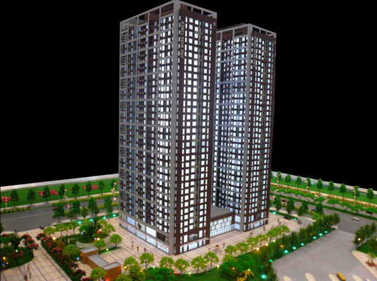 Professionele Miniatuur Architecturale Modelmaker met Kristal/de Plastic Acrylbouw leverancier