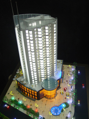 Professionele Miniatuur Architecturale Modelmaker met Kristal/de Plastic Acrylbouw leverancier