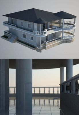Miniatuur Architecturale Modelmaker 3D Mooi voor Woningbouw leverancier