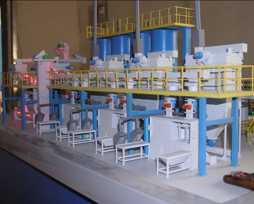 Industriële Miniatuur Architecturale Modelmaker, Mechanisch/Marien Model leverancier