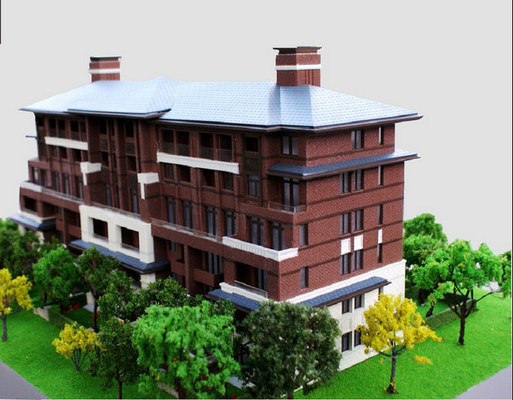 Woningbouw Miniatuur Architecturale Modelmaker met Verlichtingssysteem leverancier