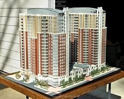 Woon Miniatuur Architecturale Modelmaker Mooi met Lijsttribune leverancier