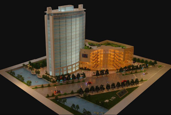 Woon Miniatuur Architecturale Modelmaker Mooi met Lijsttribune leverancier
