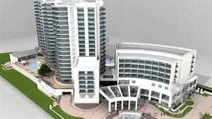 Woningbouw Miniatuur Architecturale Modelmaker met Lijsttribune leverancier