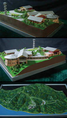Stads Architecturale Modelmaker, Urbanisme Miniatuur Architecturaal Model leverancier