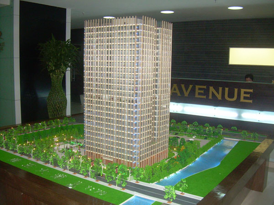 Wandelgalerij Architecturale Modelmaker, Aanstekend Openbaar gebouw Miniatuur Architecturaal Model leverancier
