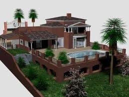 Villa's Miniatuur Architecturale Modelmaker Duurzaam met Binnenlandse Showcase leverancier
